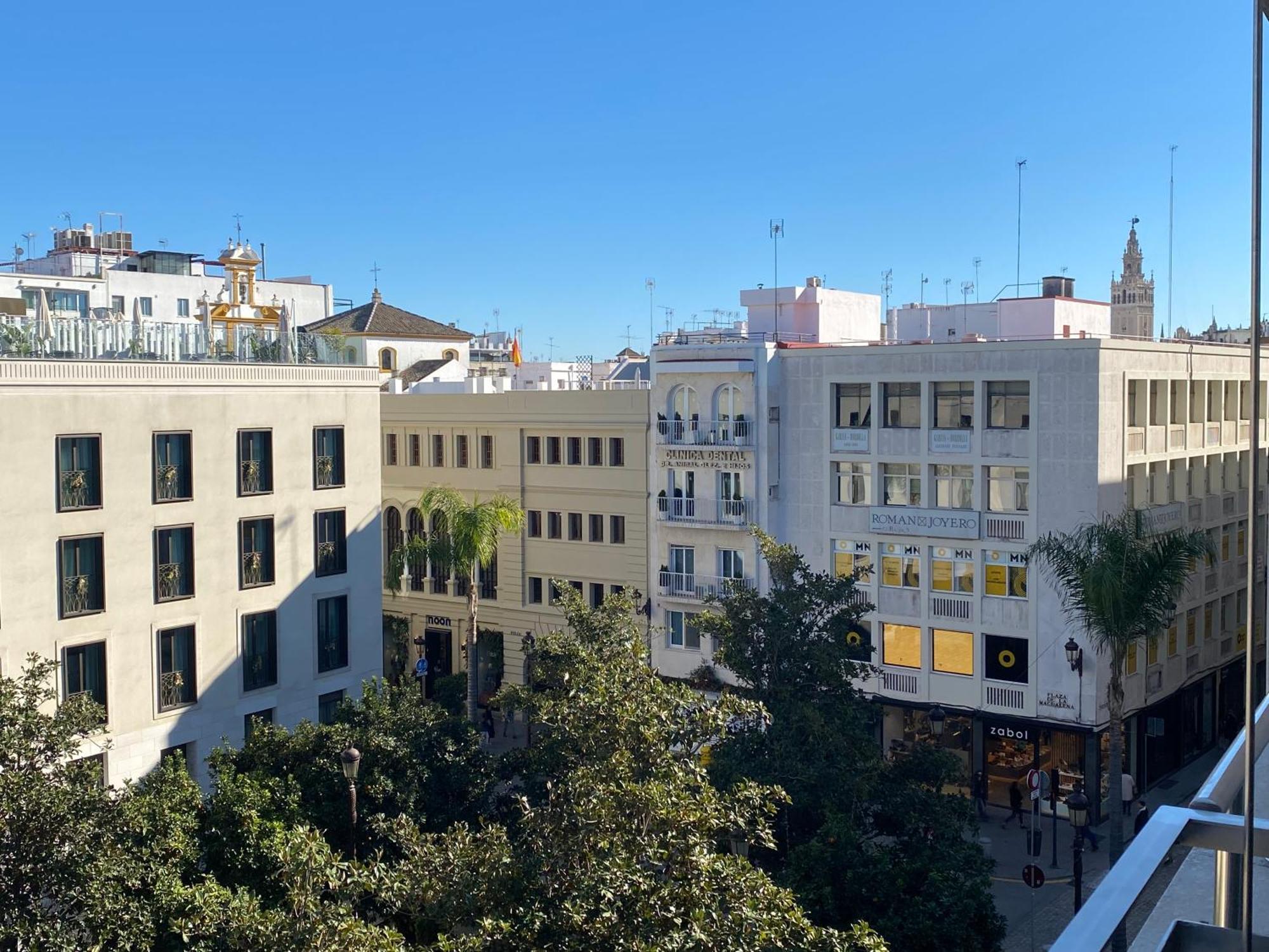 Casas De Sevilla - Apartamentos Magdalena Plaza Habitats Eksteriør billede